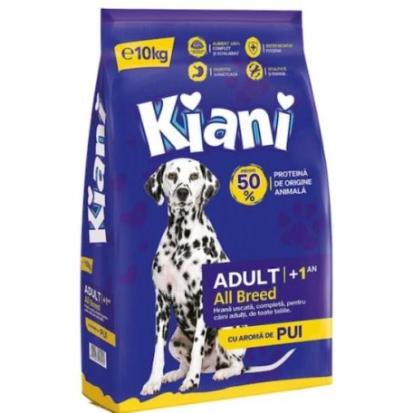 Kiani kutya száraztáp baromfi 10kg