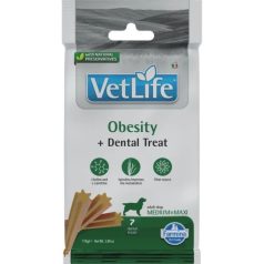   Vet Life Natural Diet Dog Jutalomfalat Obesity Adult Med&max 100g