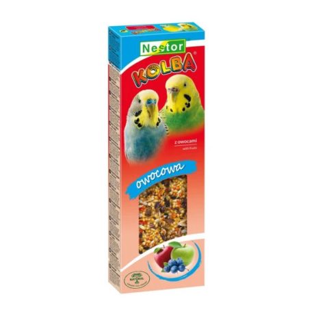 Nestor Dupla Rúd Hullámos papagájnak Gyümölcsös 85g