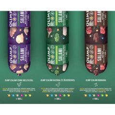   OLIMP Prémium szalámi 88% hús marha,kacsa,csirke 800g 3*4db MIX BOX 