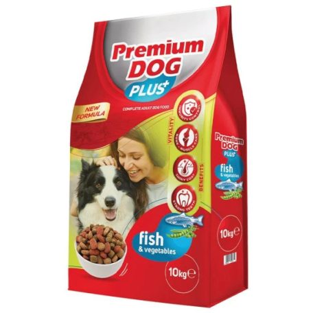 Premium Dog PLUS Száraz Fish&Vegetable 10kg