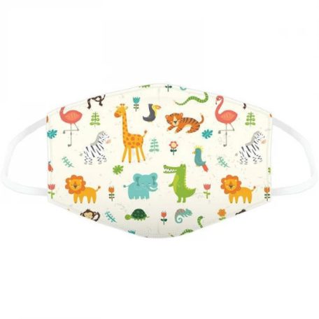 Szájmaszk 3 rétegű gyerek méret (vegyes mintákkal)
