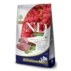   N&D Quinoa Dog Weight Management bárány Adult medium&maxi 7kg