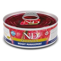 N&D Quinoa Cat konzerv weight management 80g