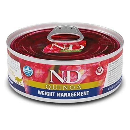 N&D Quinoa Cat konzerv weight management 80g