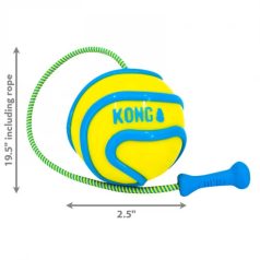 KONG Wavz Bunjiball Labda Kutyajáték M