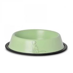   Raintech Rozsdamentes tál, matt fekete, gumiperemes - felső 25cm/alsó 33cm 2,350l