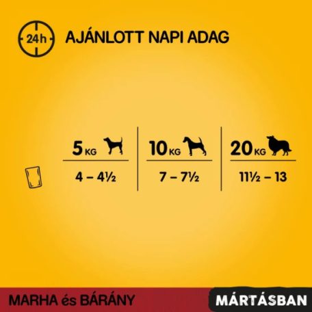 Pedigree Alutasakos Marha-Bárány 100g