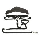 Trixie derékra rögzíthető póráz futáshoz M-L, fekete