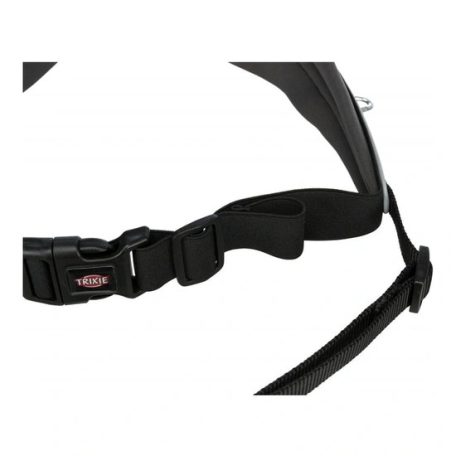 Trixie derékra rögzíthető póráz futáshoz M-L, fekete