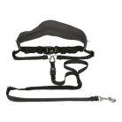 Trixie derékra rögzíthető póráz futáshoz M-L, fekete