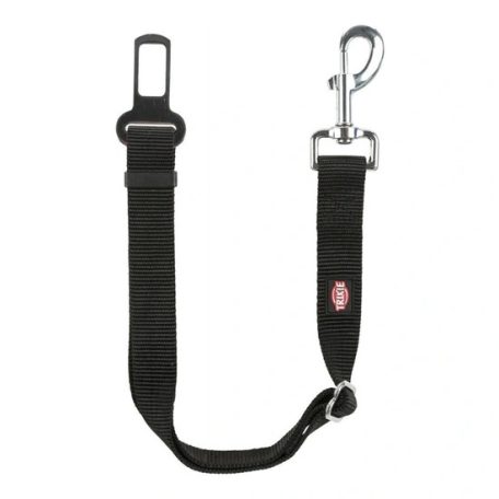 Trixie Rövid Póráz És Biztonsági Övbe Csat, 45-70cm/25mm, Fekete
