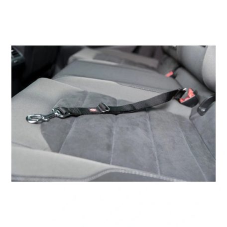 Trixie Rövid Póráz És Biztonsági Övbe Csat, 45-70cm/25mm, Fekete