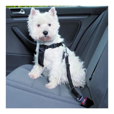 Trixie Biztonsági Öv Kutya S 30-60cm/20mm fekete