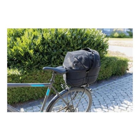 Trixie Kosár keskeny biciklire 29x42x48cm fekete