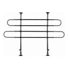 Trixie Térelválasztórács Autóba 2elemes 85-140cm/75-110cm fekete