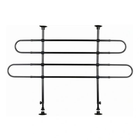 Trixie Térelválasztórács Autóba 2elemes 85-140cm/75-110cm fekete