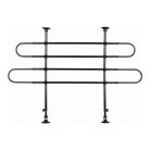 Trixie Térelválasztórács Autóba 2elemes 85-140cm/75-110cm fekete