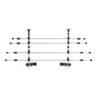 Trixie Térelválasztórács Autóba 105-172cm/46-60cm ezüst/fekete