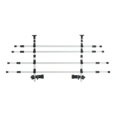 Trixie Térelválasztórács Autóba 105-172cm/46-60cm ezüst/fekete