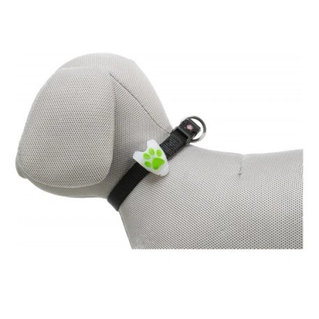 Trixie Nyakörvre Világítós Biléta 2,4x8cm fehér