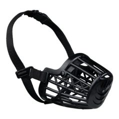 Trixie Szájkosár Műanyag M-L fekete