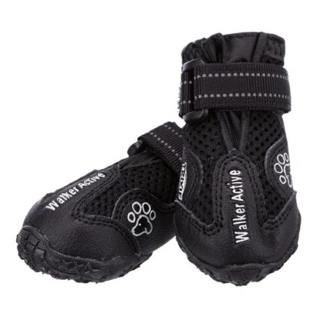 Trixie Kutyacipő Walker Active XS 2db/Csomag Fekete