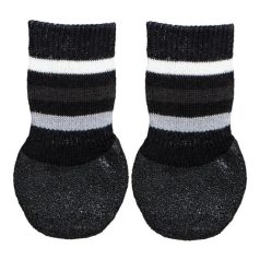 Trixie Kutyazokni csúszásmentes XS-S 2db/csomag fekete