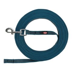   Trixie Póráz Nyomkövető, gumírozott, L–XL: 10 m/17 mm, petrol