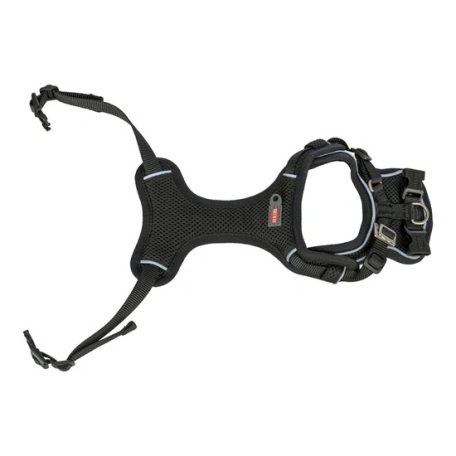 Trixie Hám Premium FlexMesh, XS–S: 40–57 cm / 15 mm, fekete