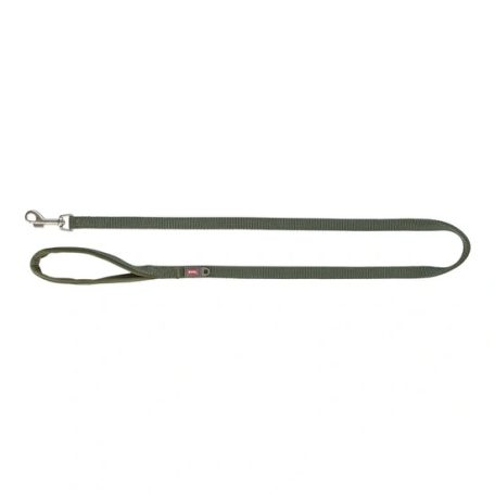 Trixie Póráz Premium L–XL: 1,00m/25 mm, Oliva zöld