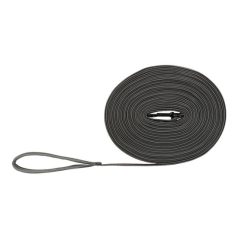   Póráz Fusion Kiképző, Gumis, M–XL: 15 m/17 mm, Grafit/Papaya