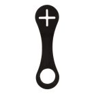 Trixie Ürülék zsáktartó Dog Pick Up 14x4 cm, fekete