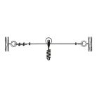 Trixie Kikötő Acél Sodrony Műanyag Bevonattal 15m Tartozékkal