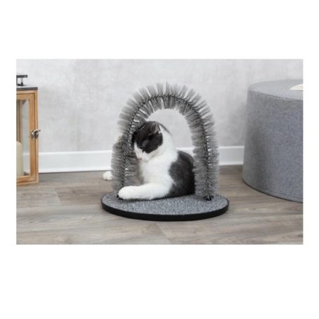 Trixie Kefe és Masszázs Macskáknak Álló 36x33cm, Szürke