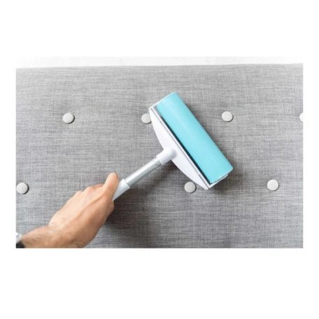 Trixie Szösz Leszedő Henger XXL, Szilikon, 20x30cm, Fehér/Türkíz