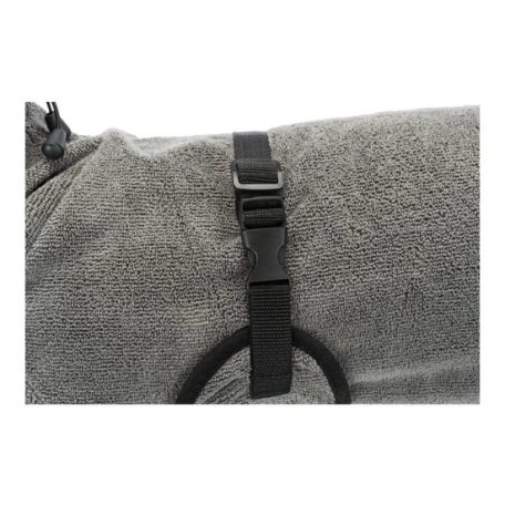 Trixie Fürdőköpeny Kutyának Frottír L Szürke