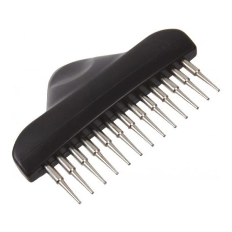 Trixie Fésű Gereblye Forgófogú hosszú Szőrhöz 7x14cm