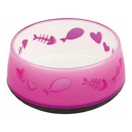 Trixie Tál műanyag Lovely Cat 0,3L/12cm