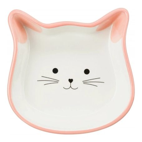 Trixie cicafej formájú kerámia tál 0,25l/12cm