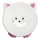 Trixie kerámia tál macskafej formájú 015l/14cm