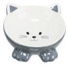 Trixie kerámia tál macskafej formájú 015l/14cm