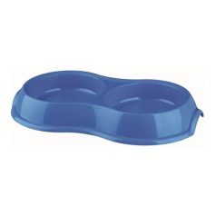 Trixie műanyag dupla tál 2x0,2l/11cm