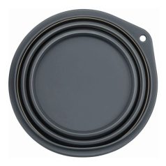 Trixie összecsukható szilikon tál utazáshoz 1l/18cm