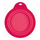 Trixie összecsukható szilikon tál utazáshoz tömör peremmel 1l/18cm