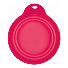   Trixie összecsukható szilikon tál utazáshoz tömör peremmel 1l/18cm