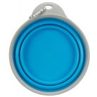 Trixie összecsukható szilikon tál utazáshoz tömör peremmel 1l/18cm