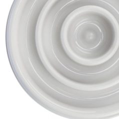   Trixie Tál Műanyag/TPR Evéslassító, 0,45 l/o 23 cm, Szürke