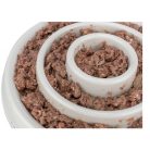 Trixie Tál Műanyag/TPR Evéslassító, 0,45 l/o 23 cm, Szürke