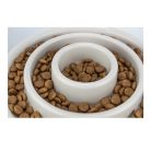 Trixie Tál Műanyag/TPR Evéslassító, 0,45 l/o 23 cm, Szürke